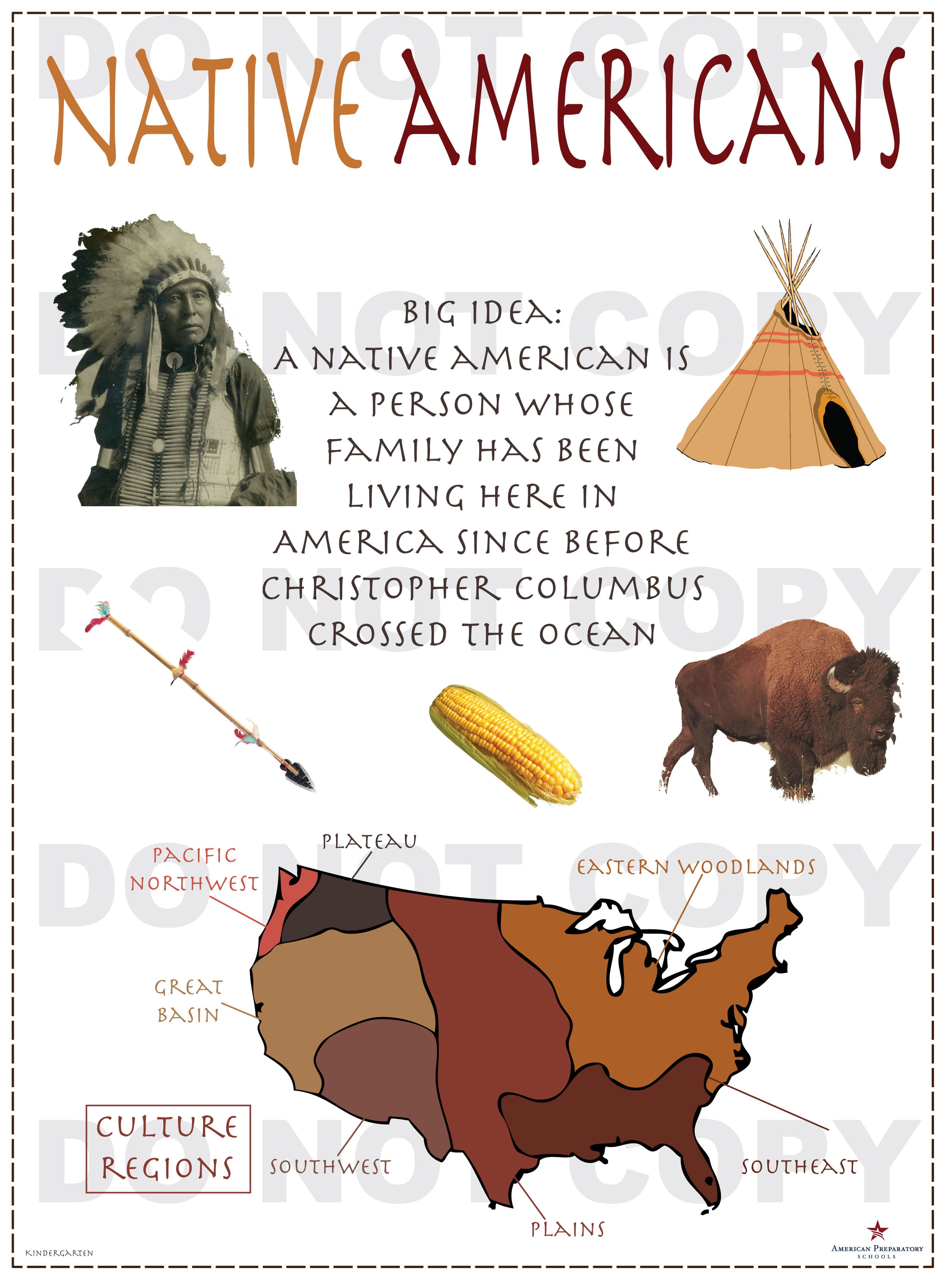 Native Americans - Kindergarten