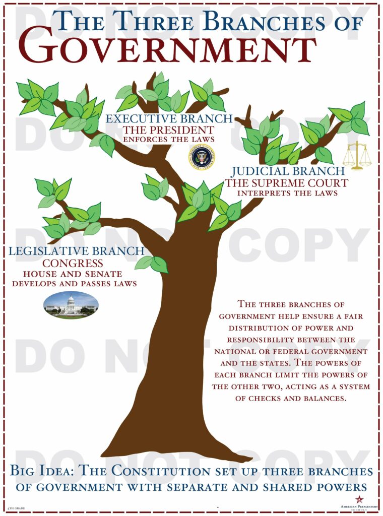 Branches of Government 4th Grade American Preparatory Schools