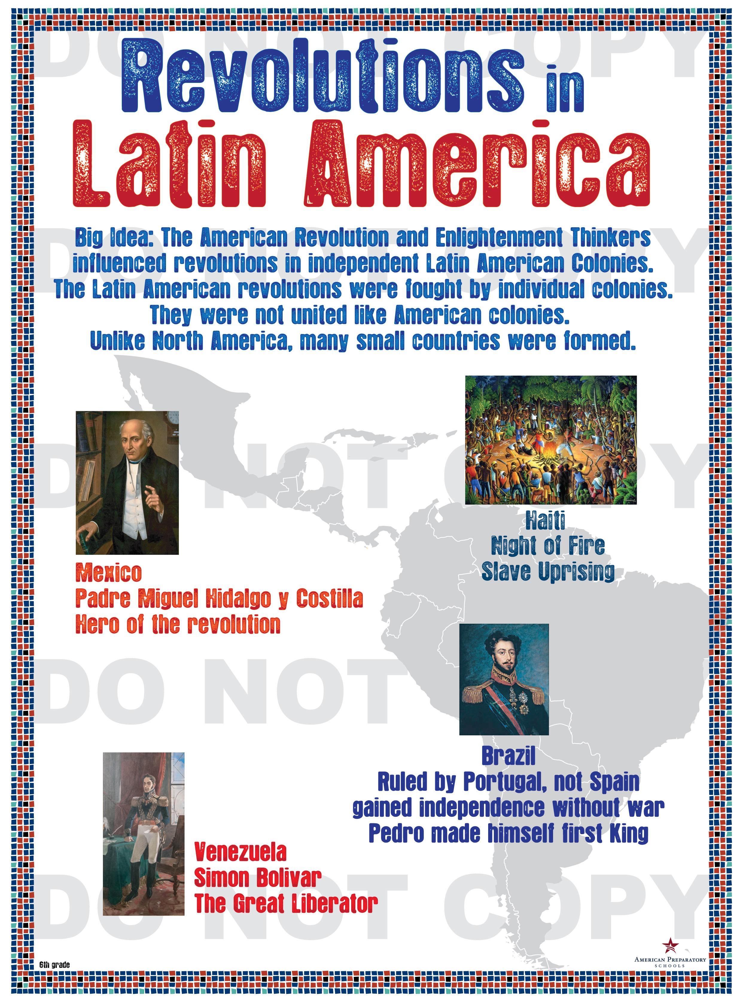 Latin America - 6th Grade