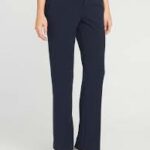 High School Navy Blue Pants for Junior Girls - UT