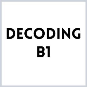 Decoding B1