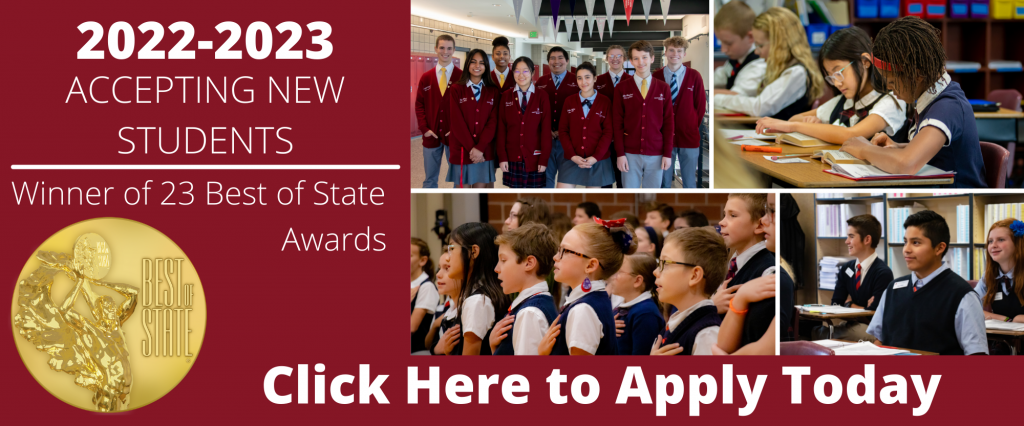 Accepting New Students - Apply for the 2022-2023 School Year Today